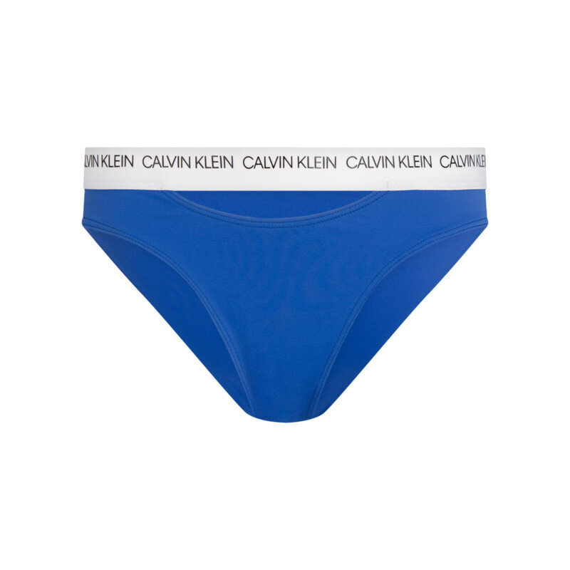 Dámské spodní díl plavek SZ528 modrobílá - Calvin Klein, modro-bílá L i10_P39699_1:164_2:90_