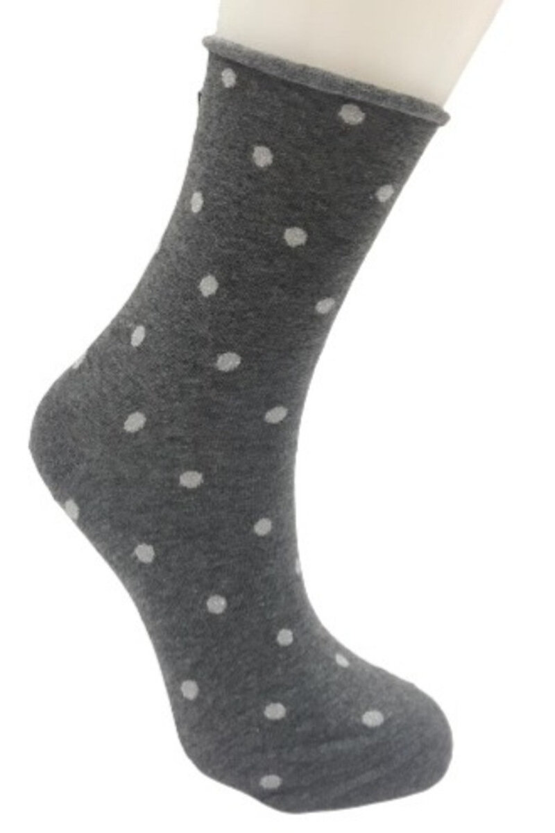 Ponožky s lurexem, bez stahovacího lemu 82L345 Noviti, tmavě modrá 35-38 i170_SB015-W-02-035038