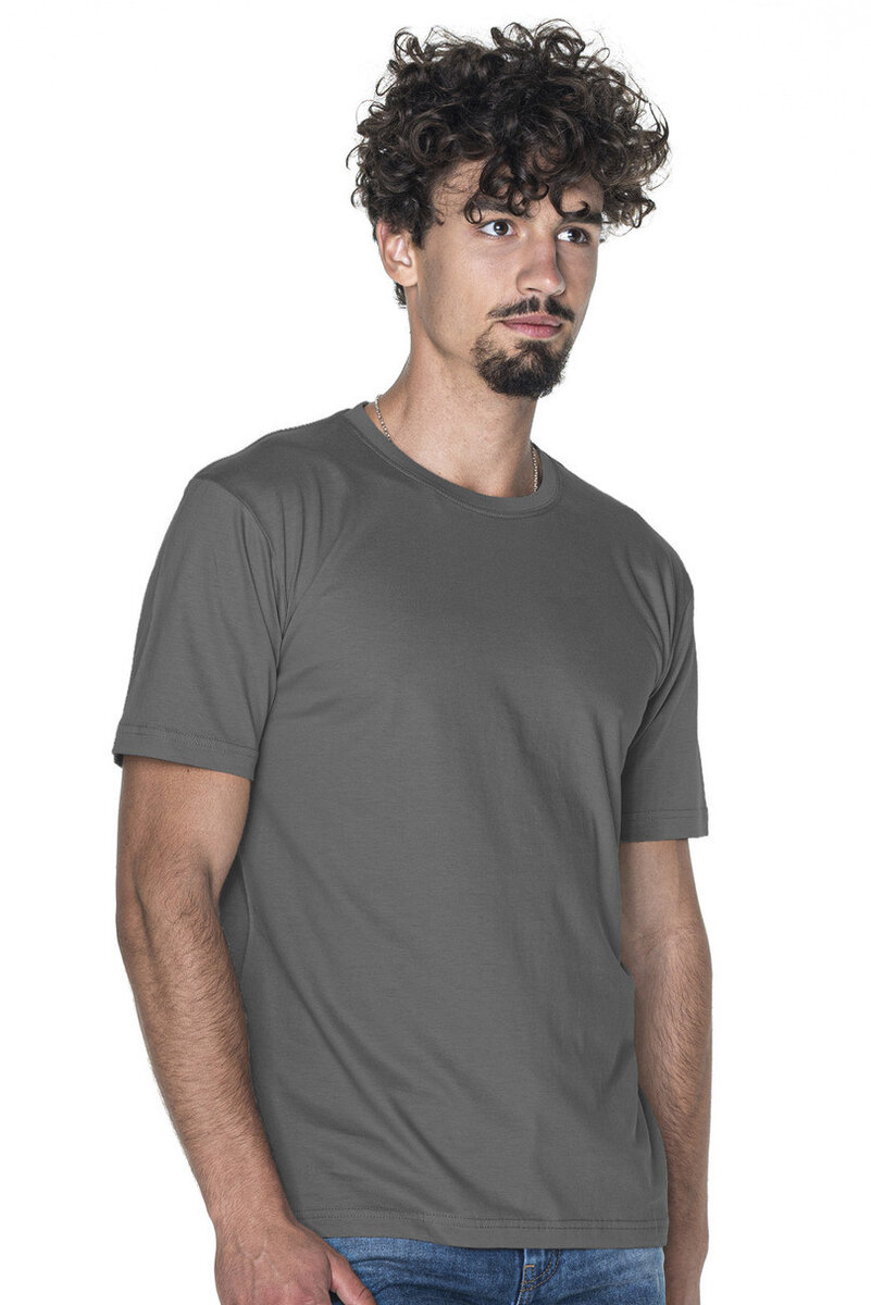 Pánské tričko T-shirt Heavy P637Y PROMOSTARS, melanžově šedá XL i170_21172-34-XL