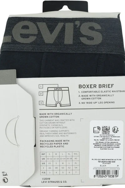 Mužské boxerky Comfort 2ks Levis