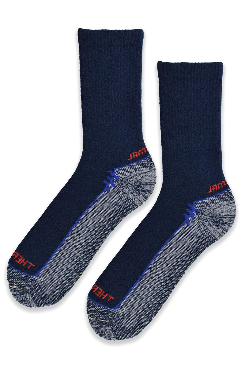 Teplé termo ponožky pro pány - Modrá Pohoda, tmavě modrá 43/46 i41_9999935466_2:tmavě modrá_3:43/46_