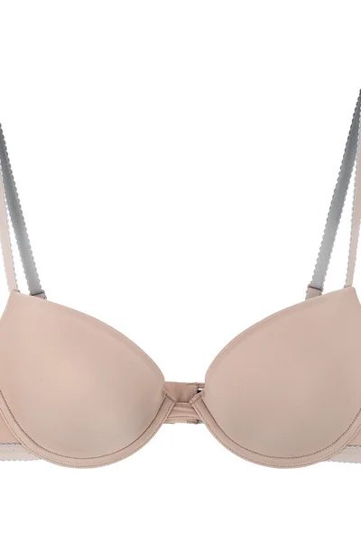 Podprsenka pro ženy push-up Microfiber 8015XK 57P333 13342 tělová - Emporio Armani