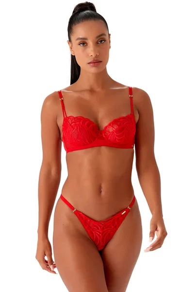 Kalhotky Gossard Fiesta Red - Bokové Klasické