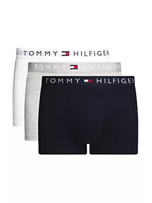 Mužské boxerky 3P TRUNK WB - Tommy Hilfiger, S i652_UM0UM031810UN001
