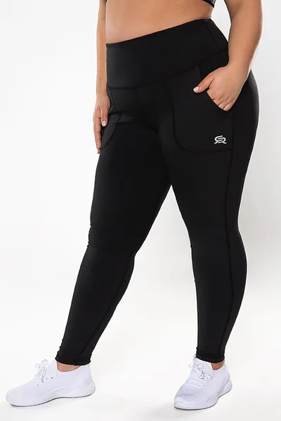 Dámské sportovní legíny Cosy Black - Rough Radical