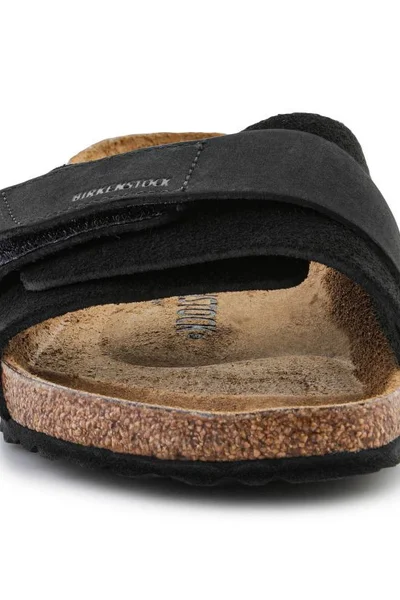 Stylové semišové žabky Birkenstock Oita W Black