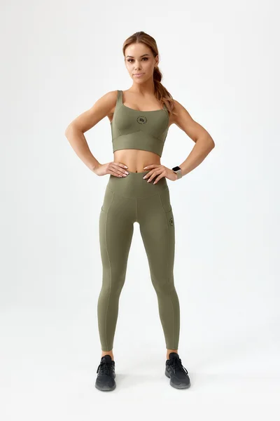 Dámské sportovní legíny Rough Radical Khaki Hamptons