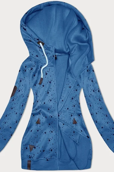 Zimní hvězdná mikina s kapucí od 6&8 Fashion