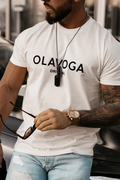 Klasické pánské tričko Ola Voga s 3D logem