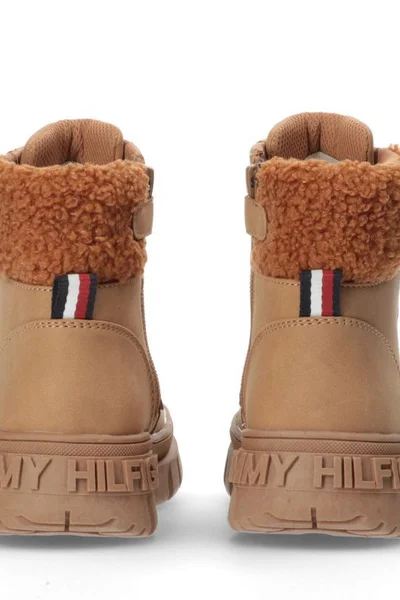 Koňakové Šněrovací Boty Tommy Hilfiger