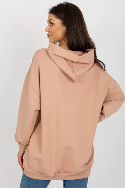 Dámská oversize mikina s potiskem Camel Fashionhunters