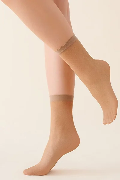 Dámské vzorované ponožky s neviditelnou výztuží Gabriella