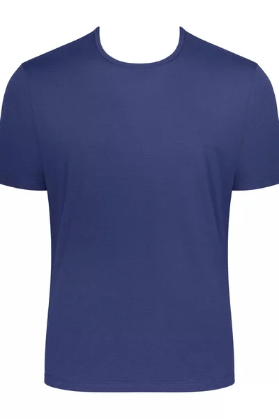 Pánské tričko GO Shirt O-Neck Regular Fit - VINTAGE DENIM - modrá 1CDE - Sloggi