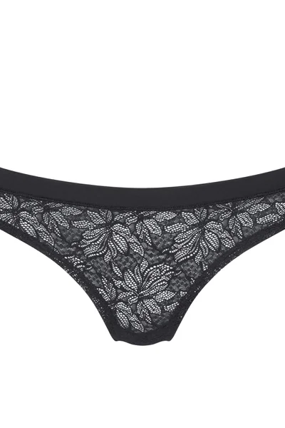 Dámské černé brazilky Smart Lace - Triumph