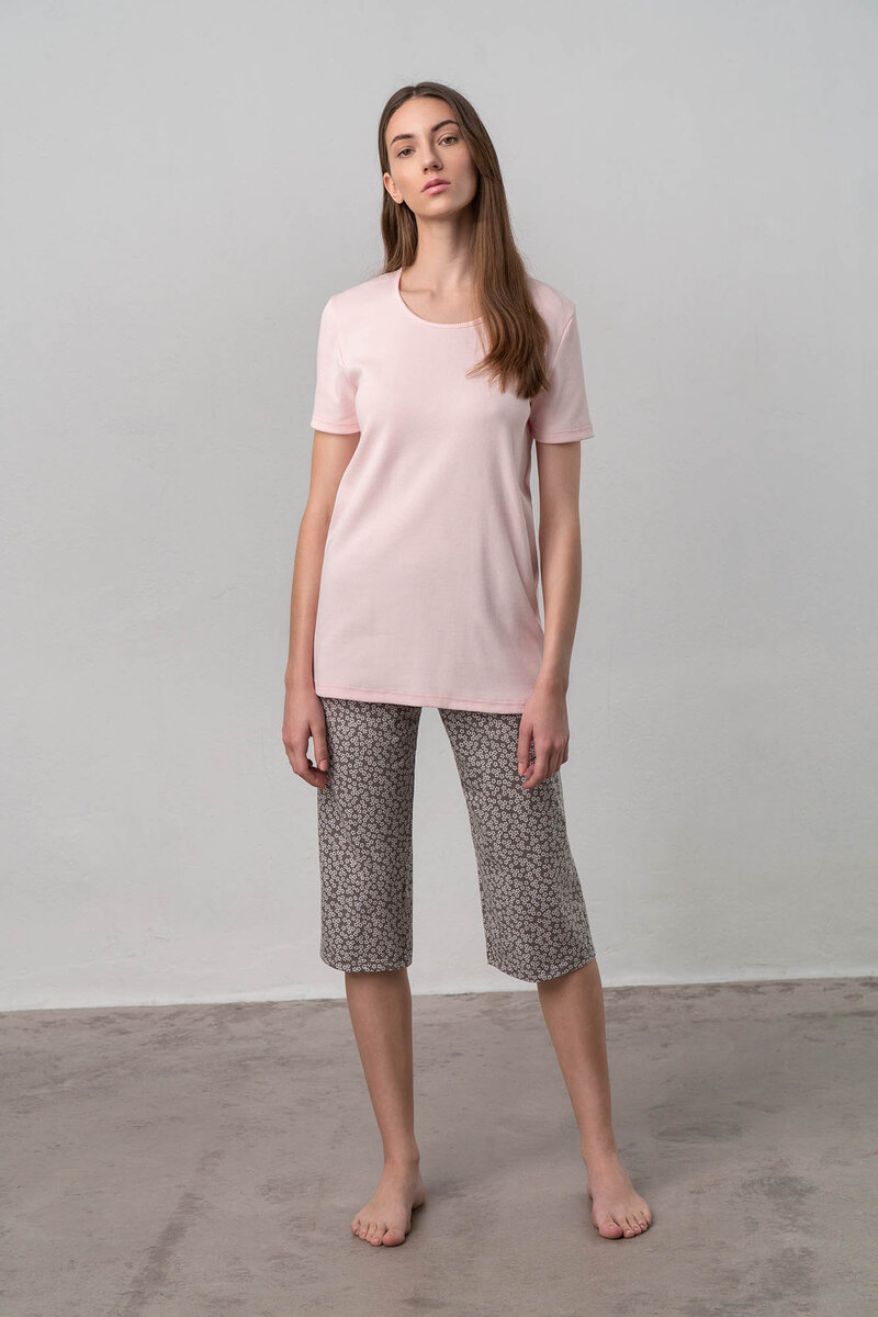 Vamp - Dvoudílné pyžamo pro ženy F9R4 - Vamp, pink M i512_70027_150_3