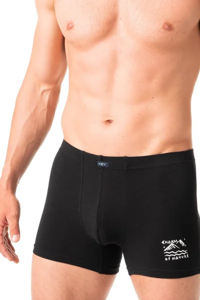 Horizontální boxerky pro muže Key ComfortFit