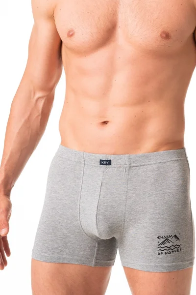Horizontální boxerky pro muže Key ComfortFit