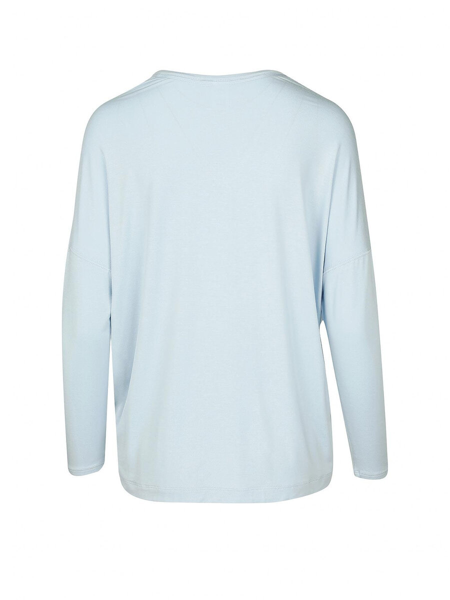 Dámské triko na spaní 8732 modrá - Calvin Klein, Modrá S i10_P41861_1:29_2:92_