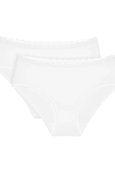 Dámské kalhotky Midi Bio Cotton White - Triumph