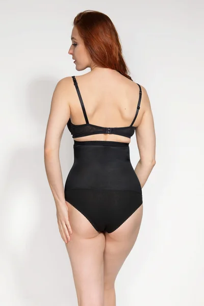 Siluetové plavky Iga Intense High Waist Black