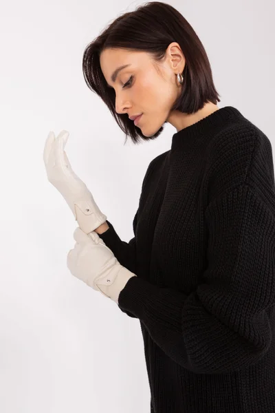Světle béžové dámské rukavice FPrice