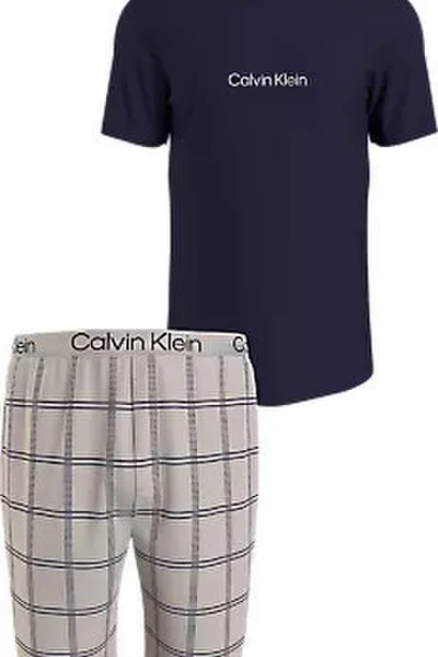 Pánské pyžamo 000NM2183E O1M  Calvin Klein