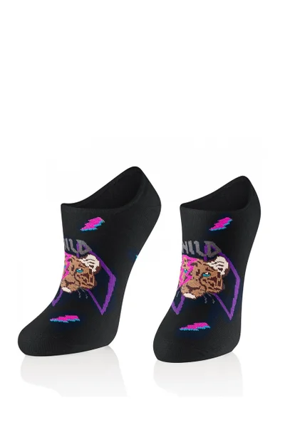 Barvité dámské ponožky Barevný Vzor