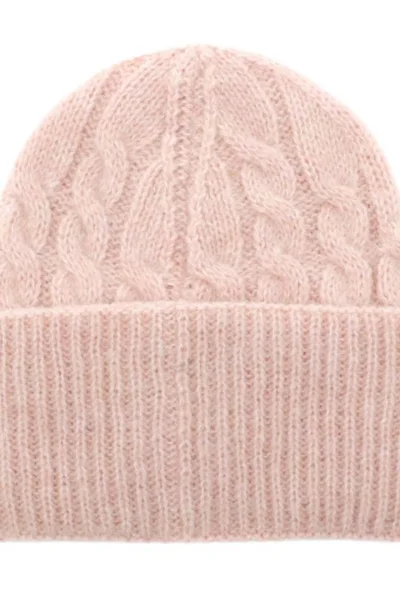 Růžová Dámská Čepice Tommy Hilfiger Timeless Cable Beanie