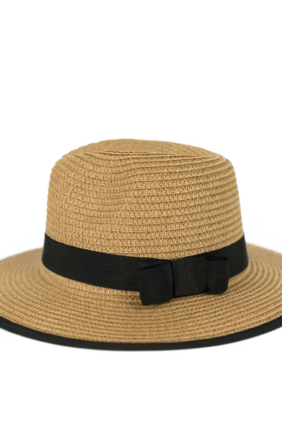 Letní Fedora Klobouk BeigeBlack - Art of Polo