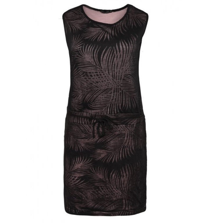 Dámské letní šaty D7QI2 - Gemini, černo/růžová S i10_P56820_1:26_2:92_
