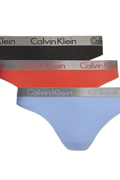 Dámské tanga Calvin Klein (3 ks)