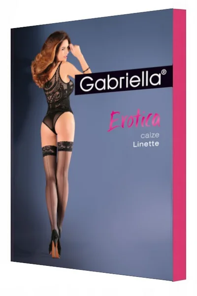 Dámské punčochy Gabriella Erotica Linette 7L79 1-4