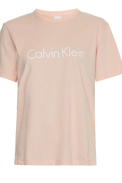 Pyžamo pro ženyvé tričko - B35E FAL - meruňková - Calvin Klein
