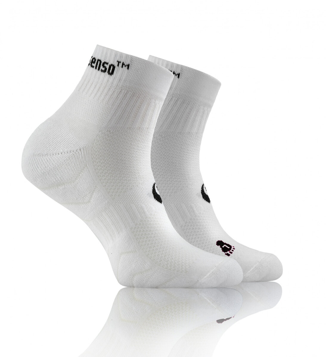 Frotte Sportovní ponožky AMZ - Sesto Senso, bílá 35-38 i10_P58590_1:2021_2:1330_