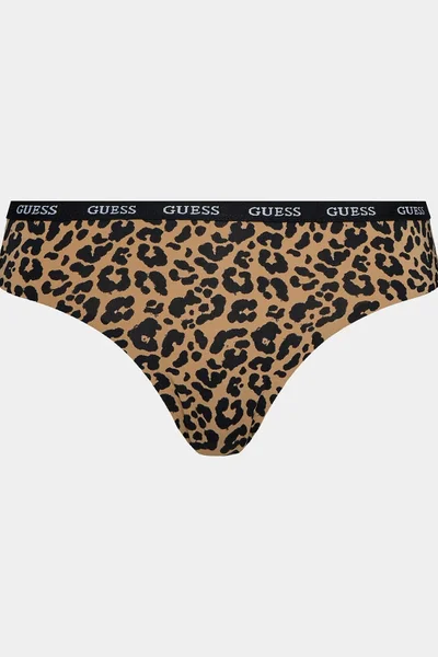 Leopardí pohodlné dámské kalhotky od Guess