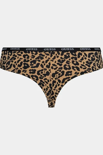 Leopardí pohodlné dámské kalhotky od Guess