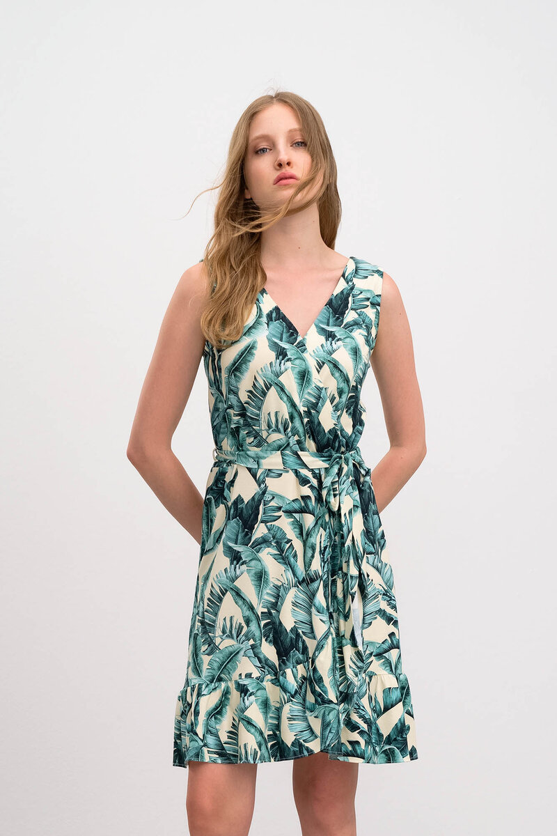 Vamp - Elegantní dámské šaty 2067X - Vamp, green lagoon XL i512_16453_244_5
