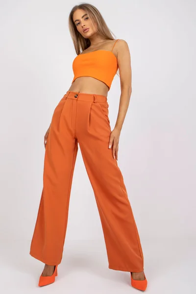 Dámské DHJ kalhoty SP Y8M tmavě oranžová FPrice