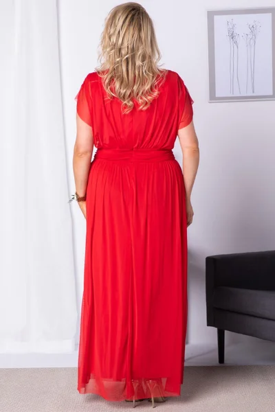 Dámské šaty plus size 2V905 338 8G7 Karko