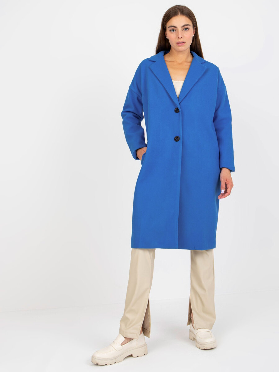 Dámský kabát TW EN BI 271MZ 910A4C tmavě modrý FPrice, jedna velikost i523_2016103294060