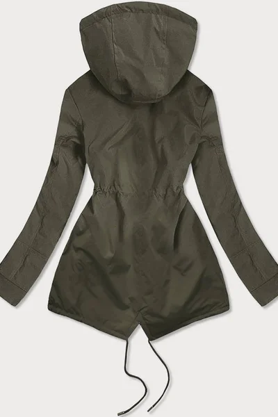 Oboustranná bunda pro ženy v khaki barvě 4V59C S'WEST