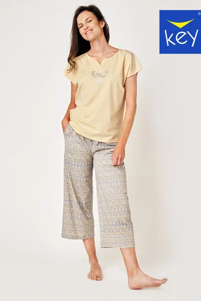 Letní pyžamo pro ženy s rybím copem