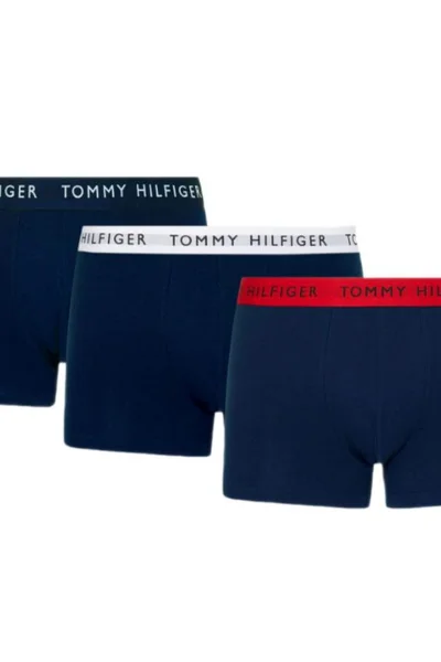 Mužská sada 3 boxerky Tommy Hilfiger bavlněného spodního prádla