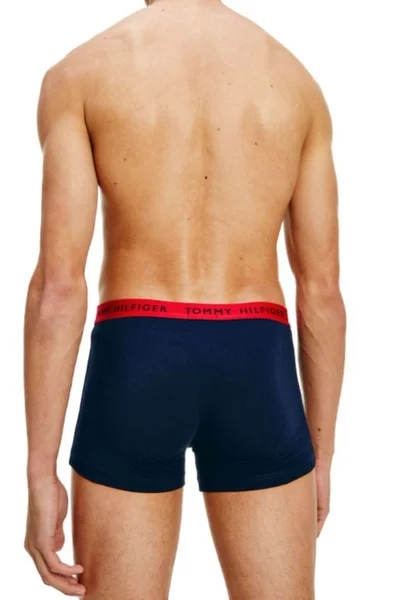 Mužská sada 3 boxerky Tommy Hilfiger bavlněného spodního prádla