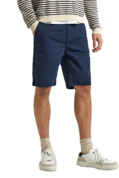 Kalhoty Pepe Jeans Regular Chino Short Béžové pro Muže