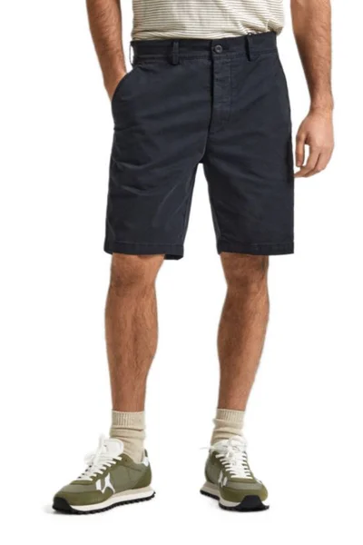 Kalhoty Pepe Jeans Regular Chino Short Béžové pro Muže