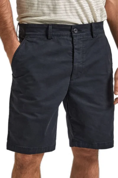 Kalhoty Pepe Jeans Regular Chino Short Béžové pro Muže