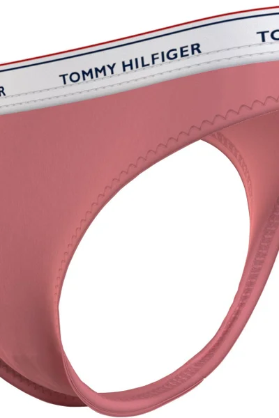 Růžovo-zelené tanga  Tommy Hilfiger (3 ks)