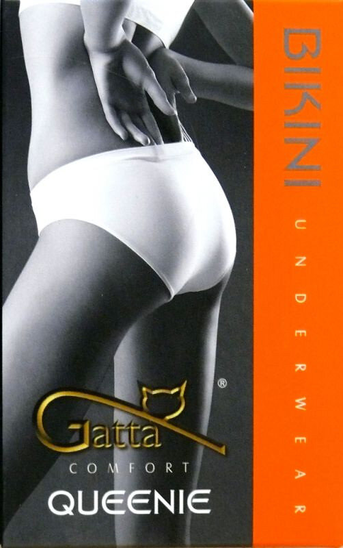 Dámské kalhotky Gatta Bikini Queenie, bílá XL i384_14320132