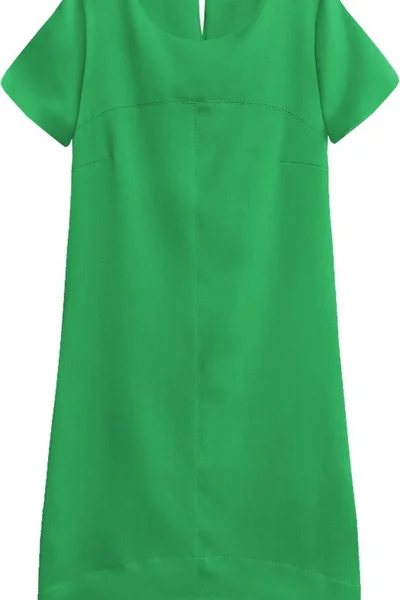 Dámské zelené trapézové šaty R30U INPRESS